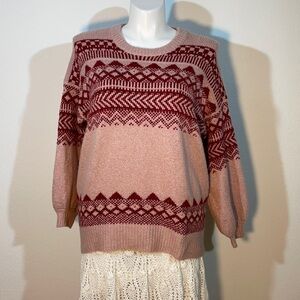 American Eagle women's Sweater, Chunky, cozy, boyfriend Soft Sweater Jegging fit